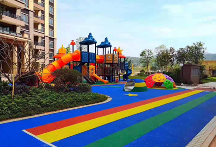 小區(qū)epdm橡膠地坪