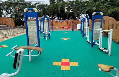 深圳某兒童樂園懸浮地板